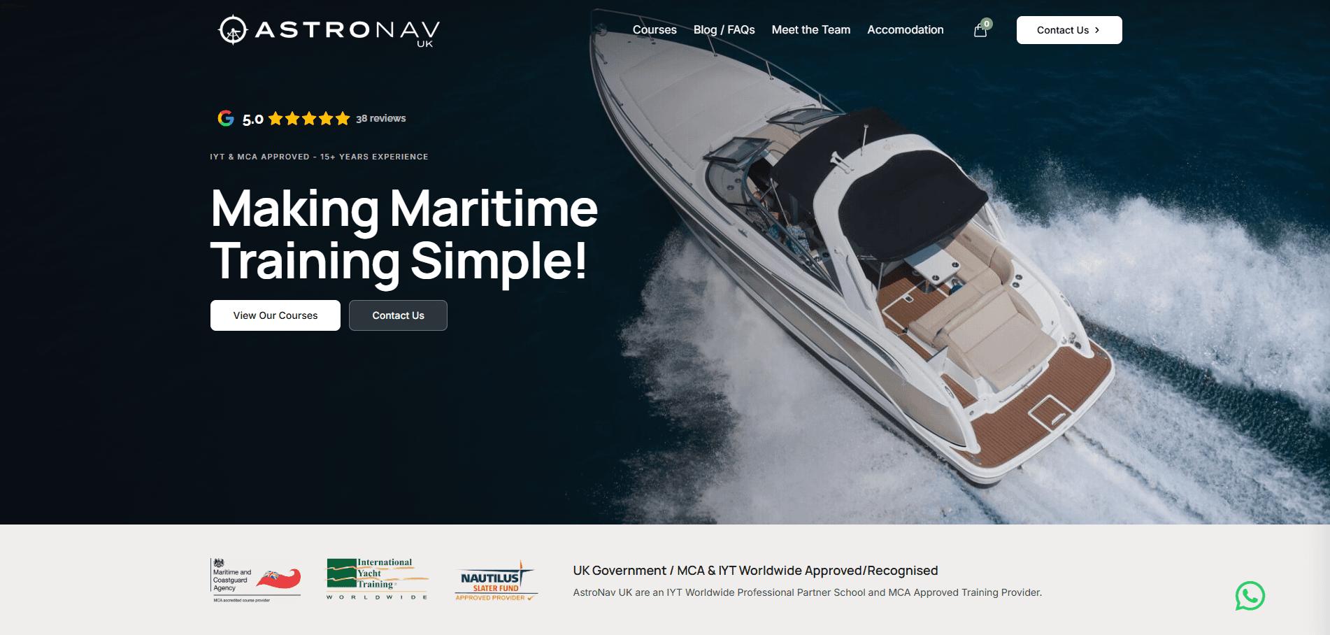 AstroNav website